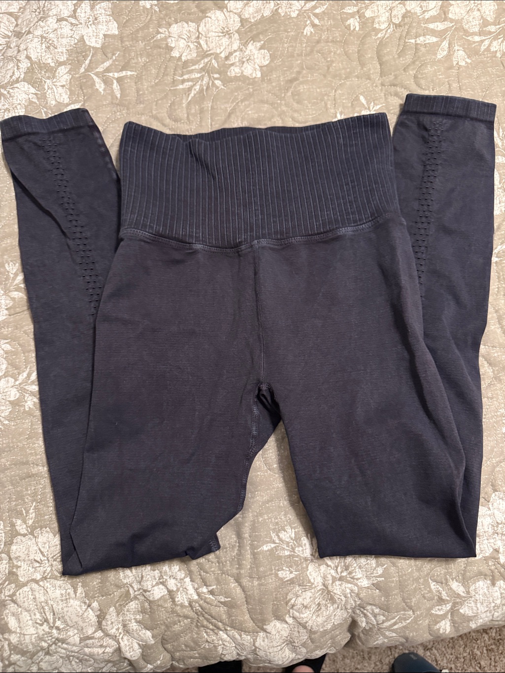 Free People Movement Good Karma Legging, Washed Black Color, Size Xs-Small